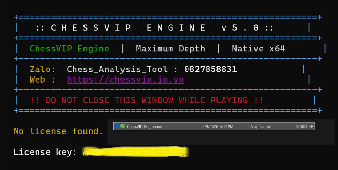 Run ChessVIP Engine